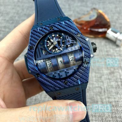 New Baselworld Swiss Replica Hublot Big Bang MP-11 Blue Watch